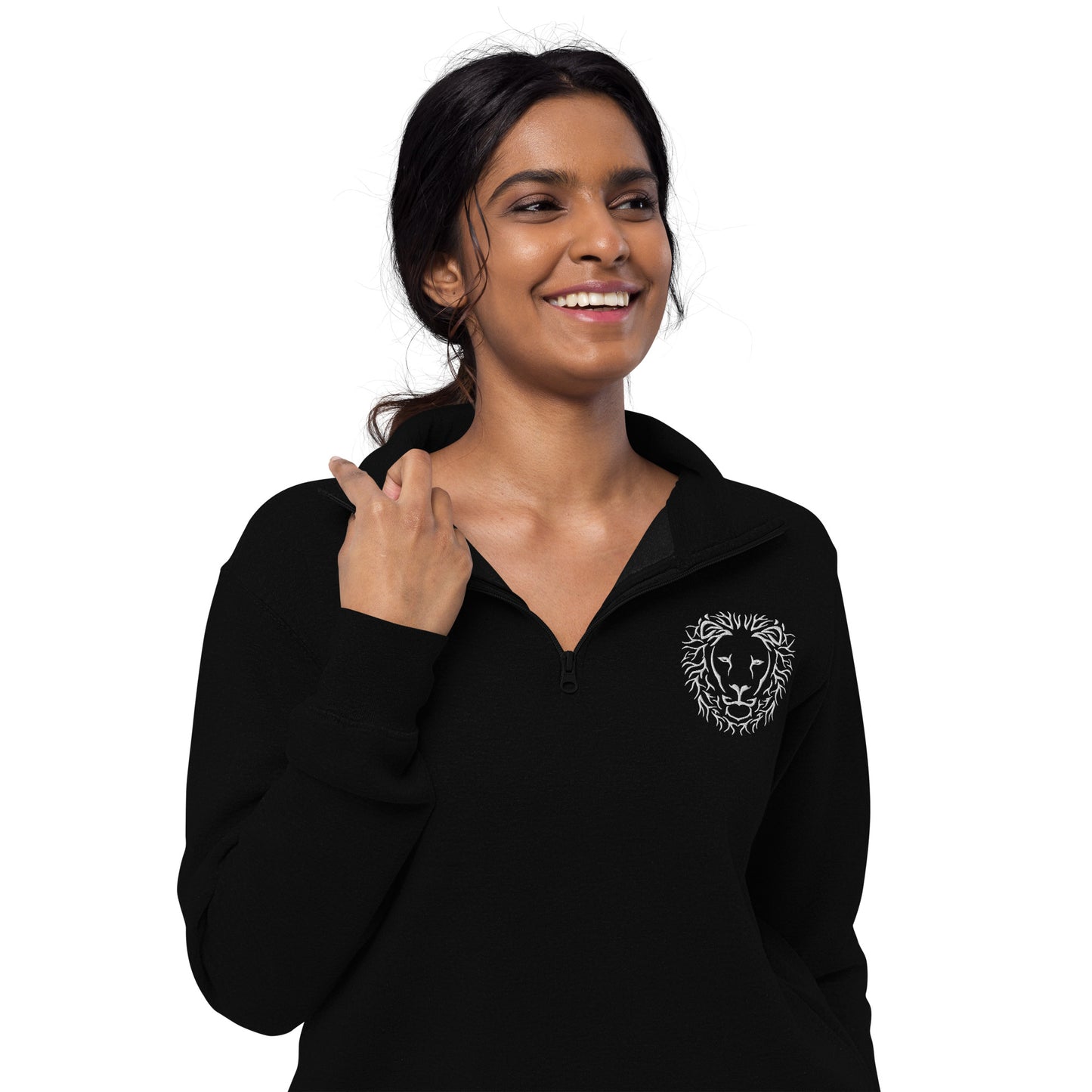 Unisex fleece pullover