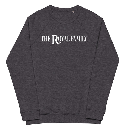 Unisex organic raglan sweatshirt