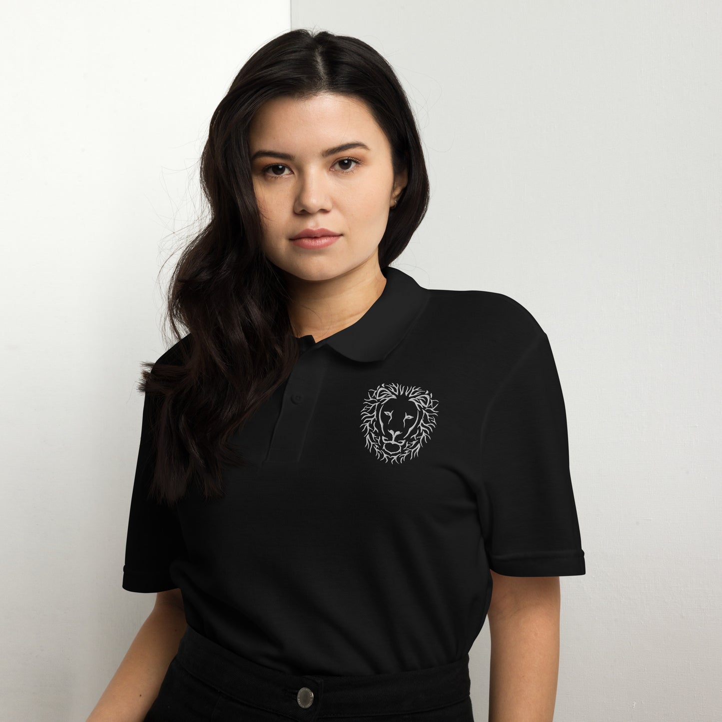 Unisex pique polo shirt